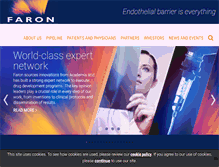 Tablet Screenshot of faron.com